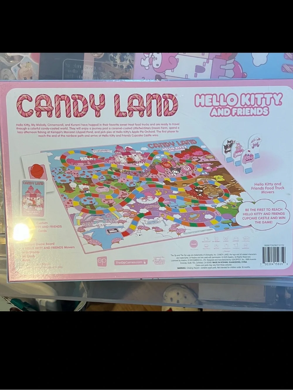 Hello Kitty Candy Land Board Game - Sealed